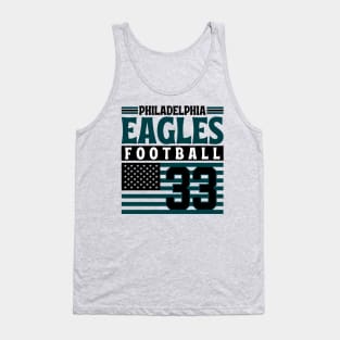 Philadelphia Eagles 1933 American Flag Football Tank Top